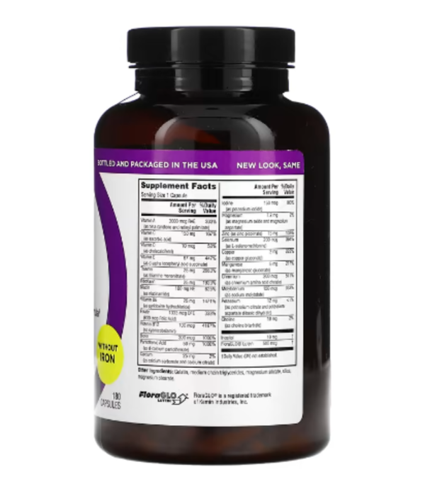 Twinlab, Daily One Caps, Without Iron, 180 Capsules
