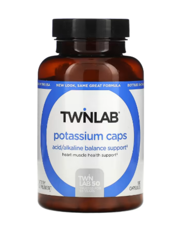 Twinlab, Potassium Caps, 180 Capsules