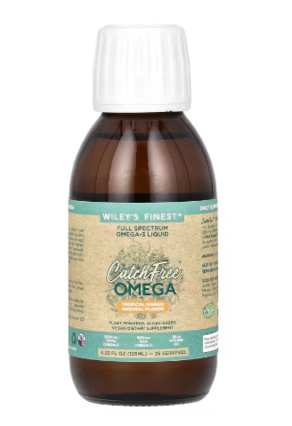 Wiley's Finest, CatchFree Omega, Tropical Mango, 4.23 fl oz (125 ml)
