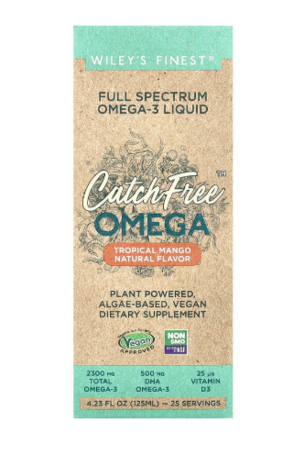 Wiley's Finest, CatchFree Omega, Tropical Mango, 4.23 fl oz (125 ml)