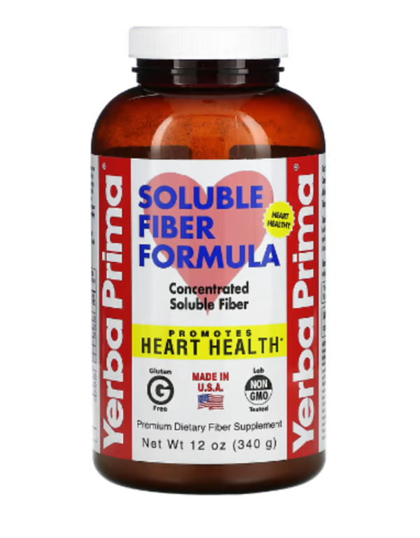 Yerba Prima, Soluble Fiber Formula, 12 oz (340 g)