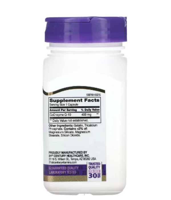 21st Century, Co Q-10, 400 mg, 30 Capsules
