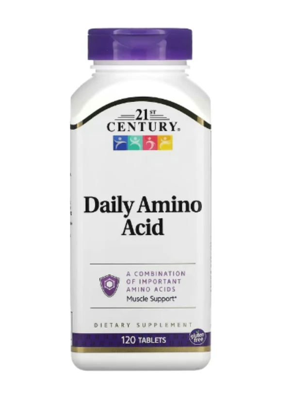 21st Century, Daily Amino Acid, 120 Tablets
