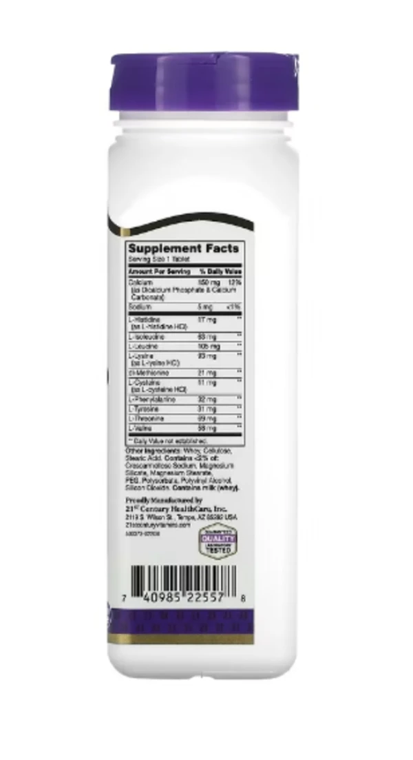 21st Century, Daily Amino Acid, 120 Tablets