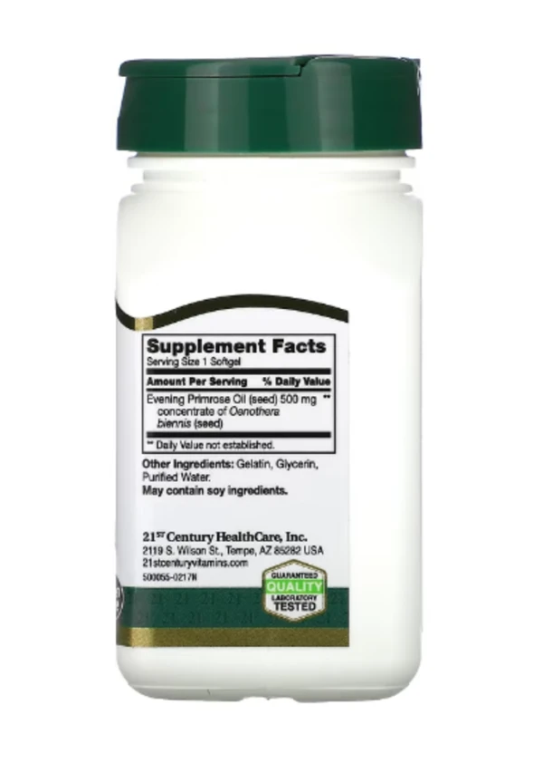 21st Century, Evening Primrose Oil, Women's Health Support, 60 Softgels