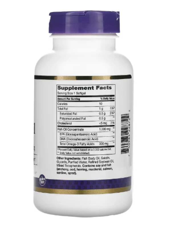 21st Century, Fish Oil, 1,000 mg, 120 Softgels