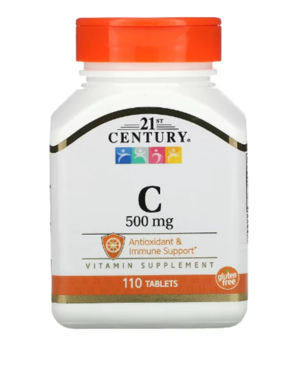 21st Century, Vitamin C, 500 mg, 110 Tablets