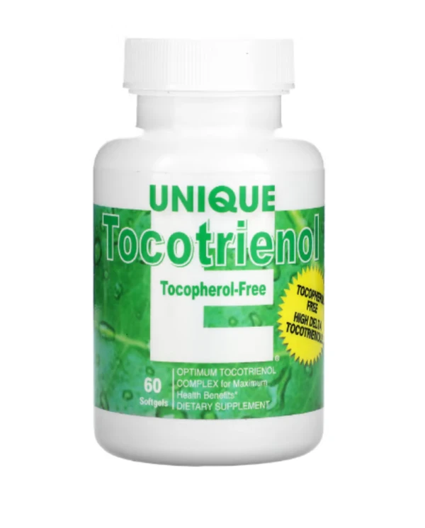 A.C. Grace Company, Unique E Tocotrienol, Tocopherol-Free, 60 Softgels