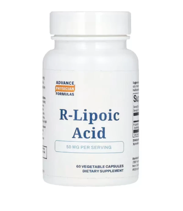 Advance Physician Formulas, R-Lipoic Acid, 50 mg, 60 Vegetable Capsules