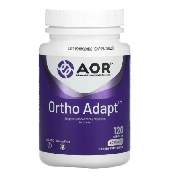 Advanced Orthomolecular Research AOR, Ortho Adapt, 120 Capsules