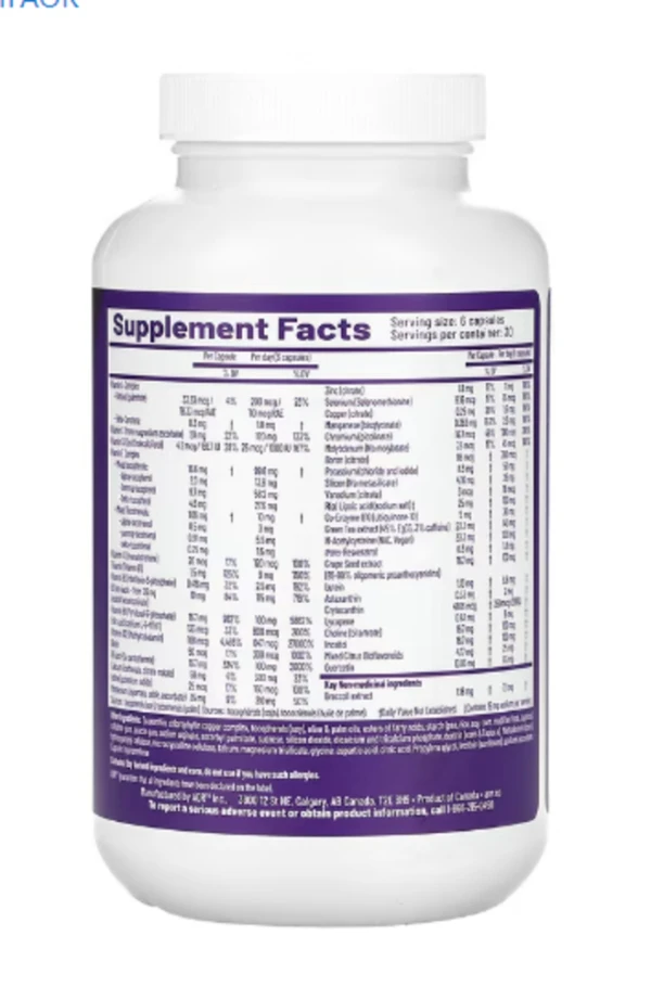 Advanced Orthomolecular Research AOR, Ortho Core, 180 Capsules