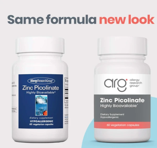 Allergy Research Zinc Picolinate 25 mg 60 capsules