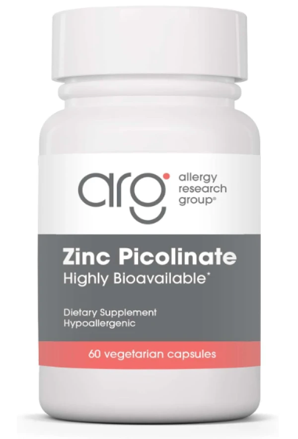Allergy Research Zinc Picolinate 25 mg 60 capsules
