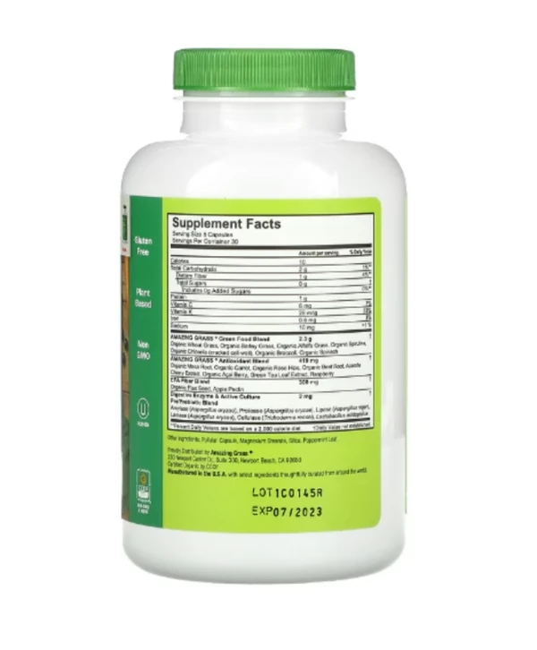 Amazing Grass, Greens Blend, The Original, 150 Capsules