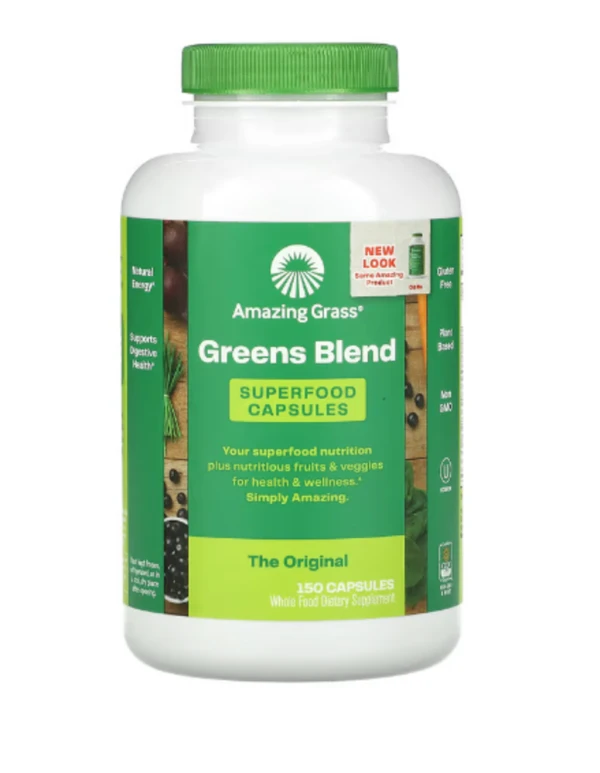 Amazing Grass, Greens Blend, The Original, 150 Capsules