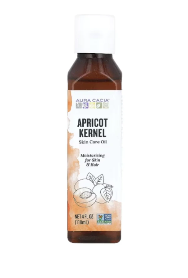 Aura Cacia, Skin Care Oil, Apricot Kernel, 4 fl oz (118 ml)