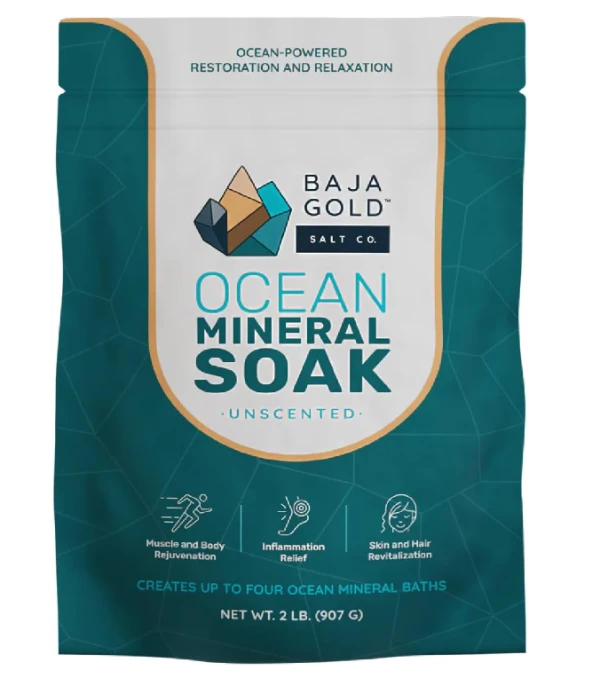 Baja Gold Ocean Mineral Soak Unscented 2 lbs 907g