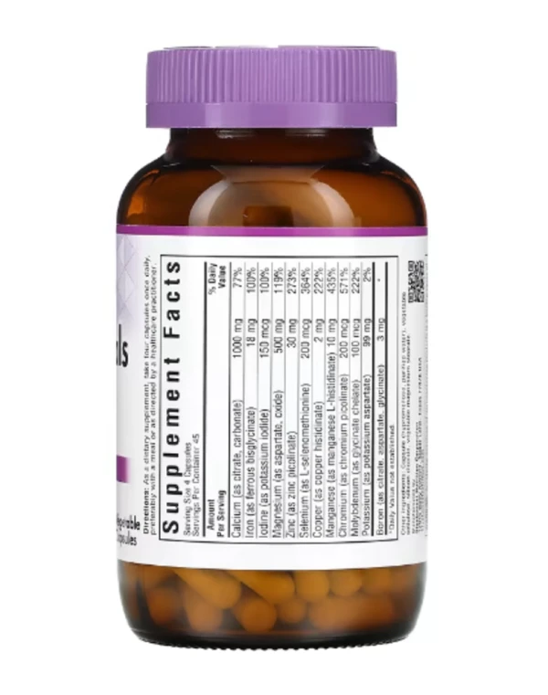 Bluebonnet Nutrition, Multiminerals & Boron, 180 Vegetable Capsules