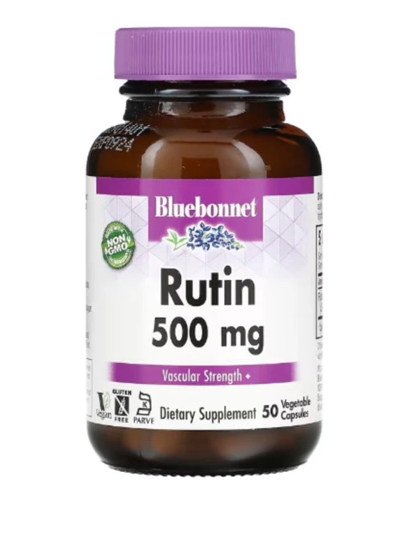 Bluebonnet Nutrition, Rutin, 500 mg, 50 Vegetable Capsules
