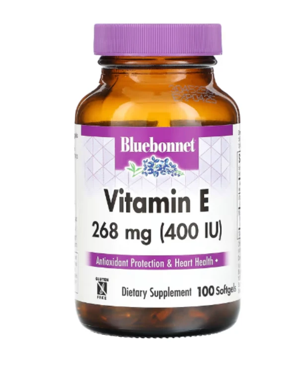 Bluebonnet Nutrition, Vitamin E, 268 mg (400 IU), 100 Softgels