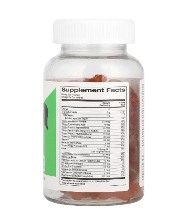 California Gold Nutrition, Multivitamin & Mineral For Children, No Gelatin, Natural Raspberry, 60 Vegetarian Gummies