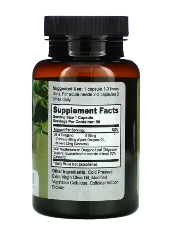 California Natural, Wild Oregano Oil, 90 Capsule