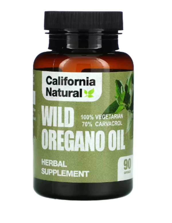 California Natural, Wild Oregano Oil, 90 Capsule