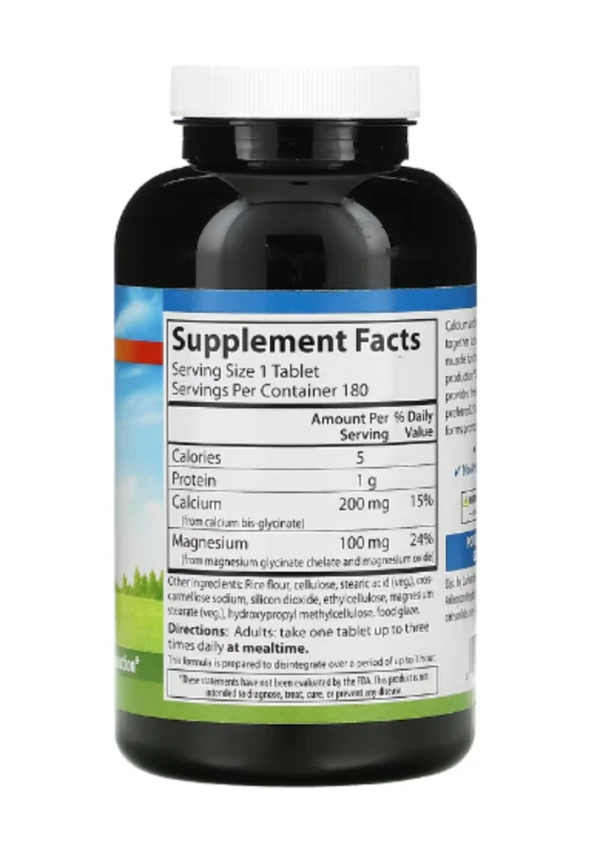 Carlson, Chelated Cal-Mag, 180 Tablets