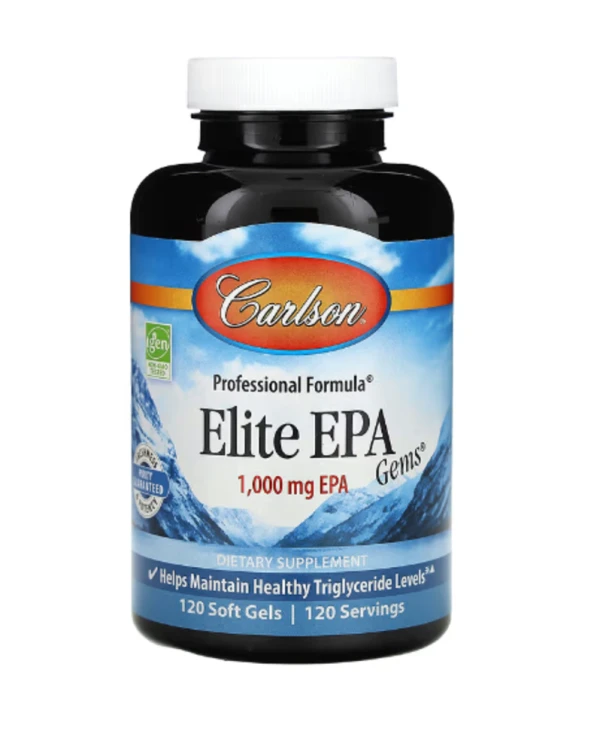 Carlson, Elite EPA Gems, 1,000 mg, 120 Soft Gels