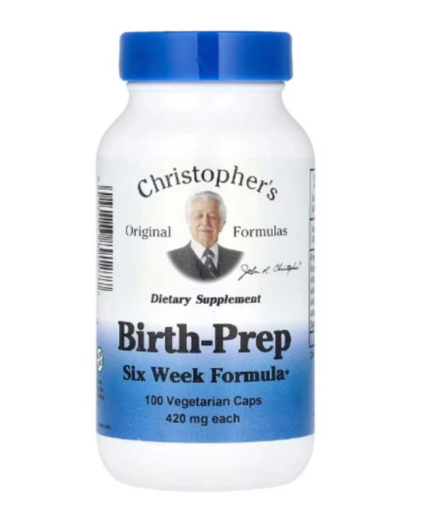 Christopher's Original Formulas, Birth-Prep, Six Week Formula, 420 mg, 100 Vegetarian Caps
