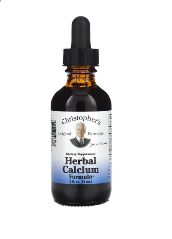 Christopher's Original Formulas, Herbal Calcium Formula, 2 fl oz (59 ml)