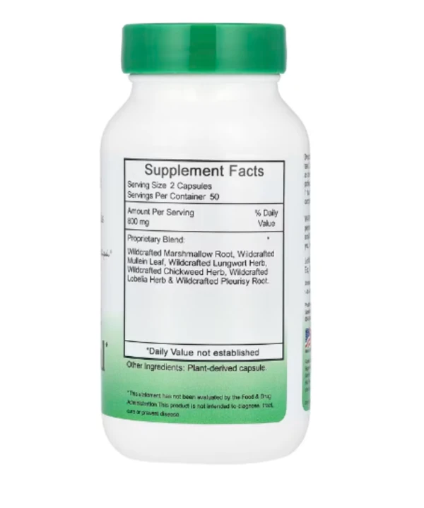 Christopher's Original Formulas, Lung and Bronchial, 400 mg, 100 Vegetarian Caps