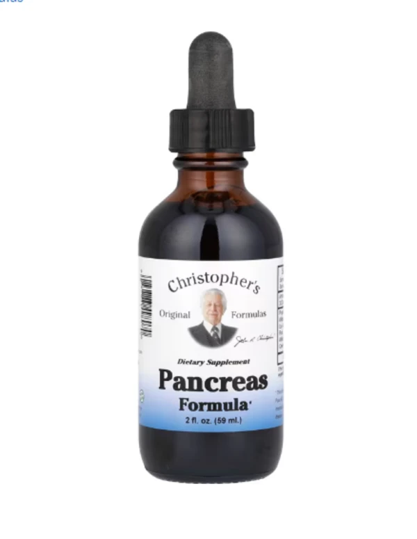 Christopher's Original Formulas, Pancreas Formula, 2 fl oz (59 ml)