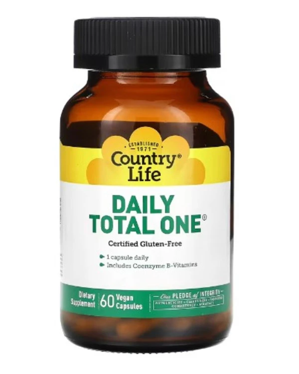 Country Life, Daily Total One, 60 Vegan Capsules