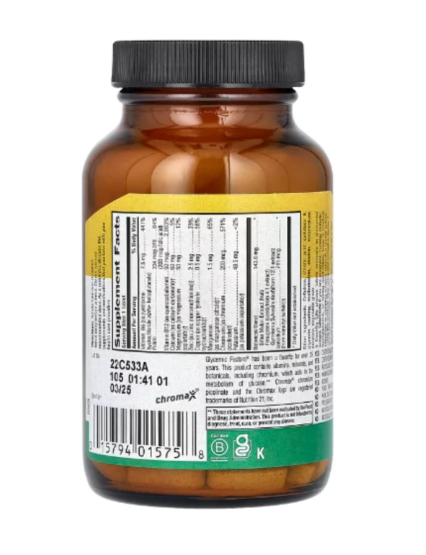 Country Life, Glycemic Factors, 100 Tablets