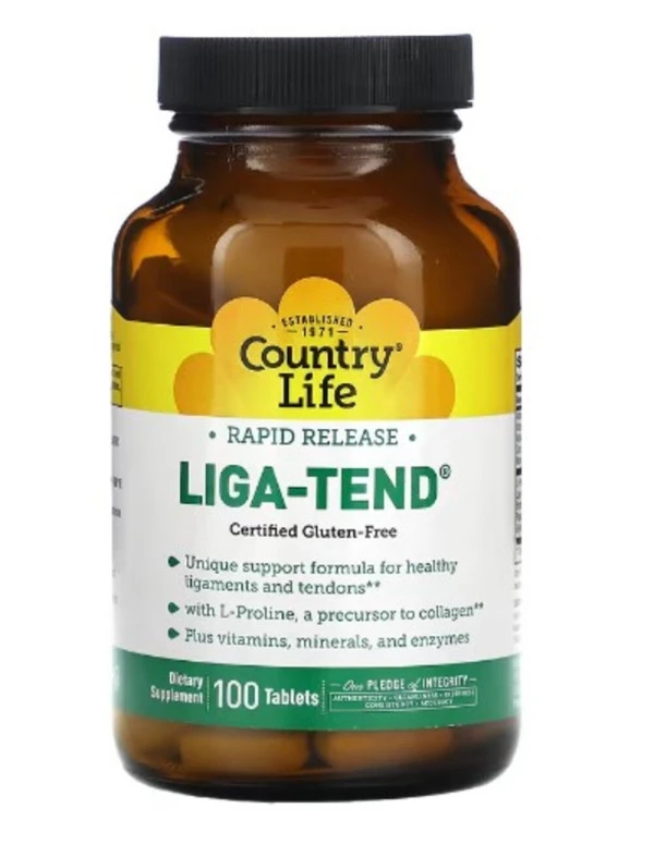 Country Life, Liga-Tend, 100 Tablets