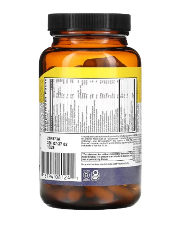 Country Life, Max for Women, Multivitamin & Mineral Complex, Iron Free, 120 Vegetarian Capsules
