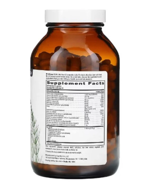 Country Life, Maxi-Hair Plus, 5,000 mcg, 240 Vegetarian Capsules (1,250 mcg per Capsule)