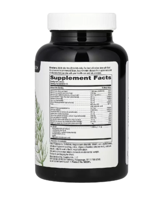 Country Life, Maxi-Hair, Skin & Nails, 90 Tablets