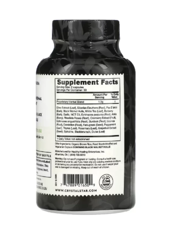 Crystal Star, Candida Balance, 60 Vegetarian Capsules