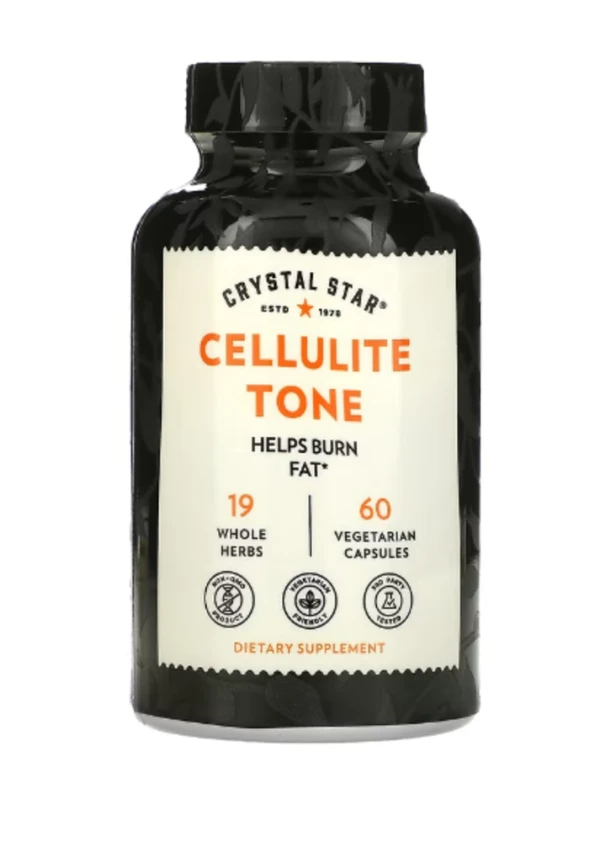 Crystal Star, Cellulite Tone, 60 Vegetarian Capsules