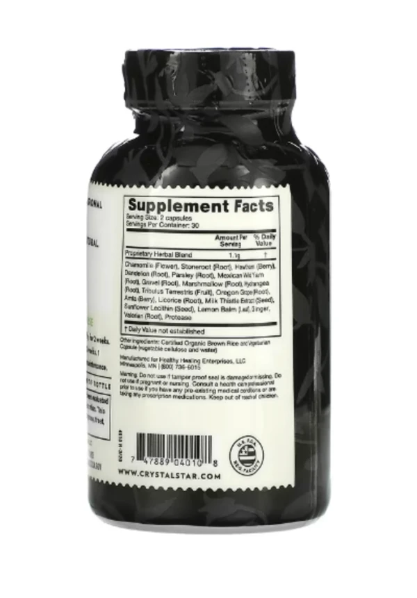 Crystal Star, Kidney Care, 60 Vegetarian Capsules