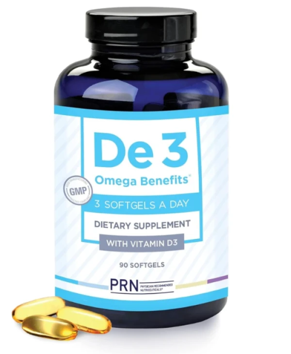 De3 Dry Eye Ultra Pure rTG Omega 3 90 softgels