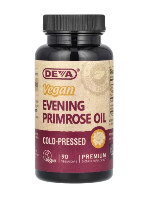 Deva, Vegan Evening Primrose Oil, 90 Vegan Caps