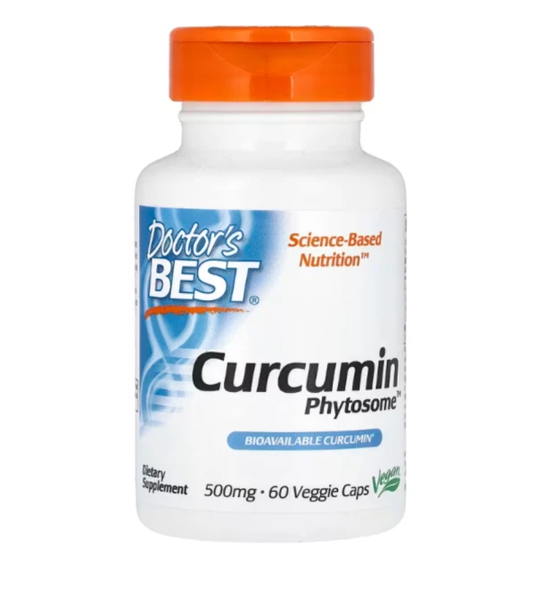 Doctor's Best, Curcumin Phytosome with Meriva, 500 mg, 60 Veggie Caps