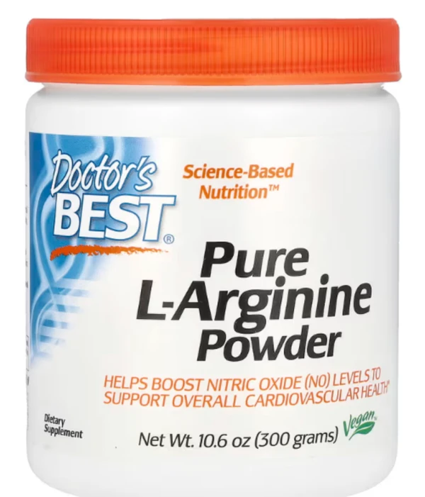 Doctor's Best, L-Arginine Powder, 10.6 oz (300 g)