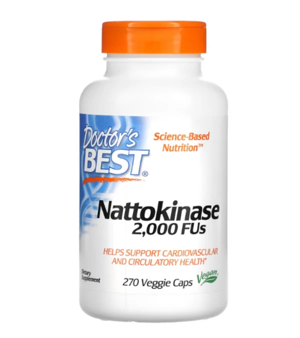 Doctor's Best, Nattokinase, 2,000 FUs, 270 Veggie Caps