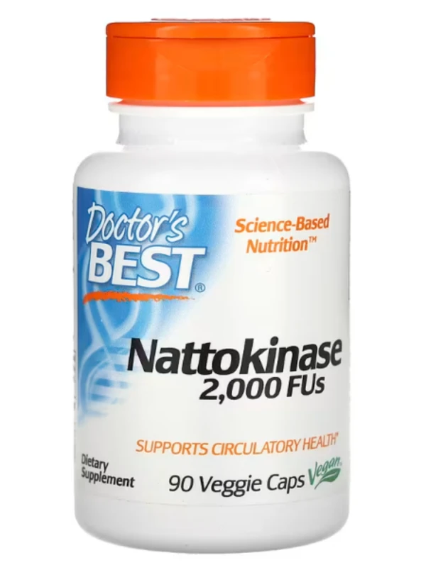 Doctor's Best, Nattokinase, 2,000 FUs, 90 Veggie Caps