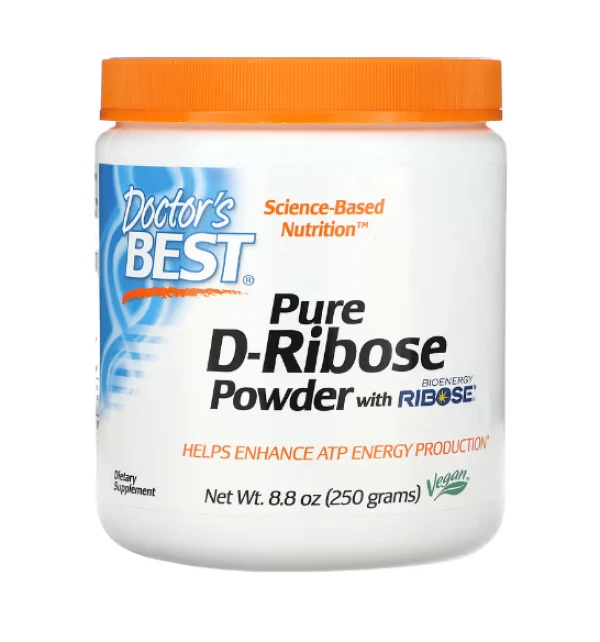Doctor's Best, Pure D-Ribose Powder, 8.8 oz (250 g)
