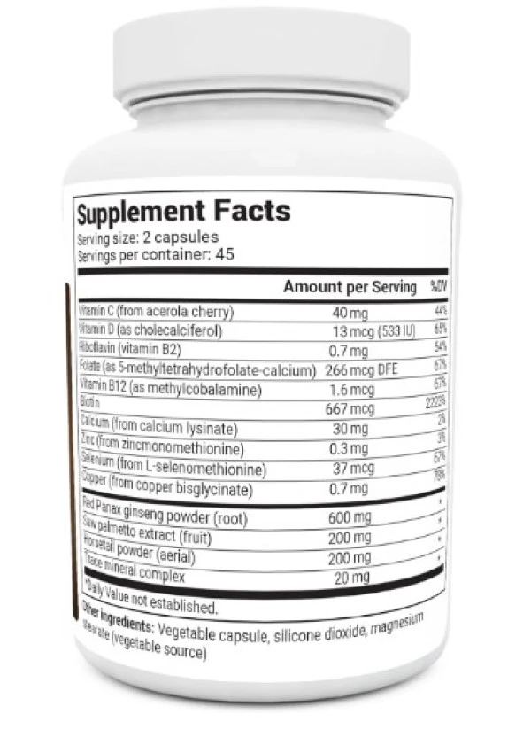 Dr. Berg's Hair Formula 90 capsules